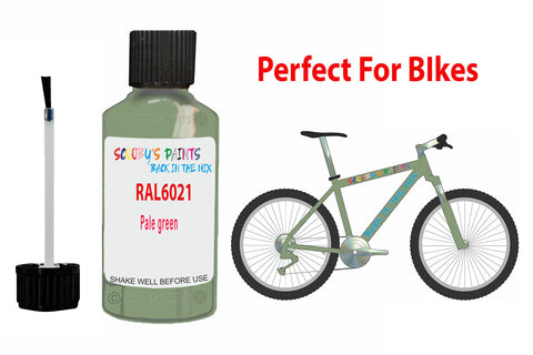 Ral 6021 Pale Green Bicycle Frame Acrylic Green Metal Bike Touch Up Paint