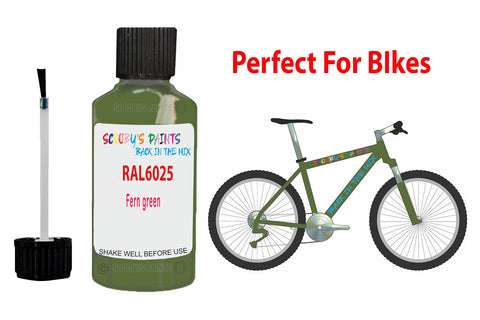 Ral 6025 Fern Green Bicycle Frame Acrylic Green Metal Bike Touch Up Paint