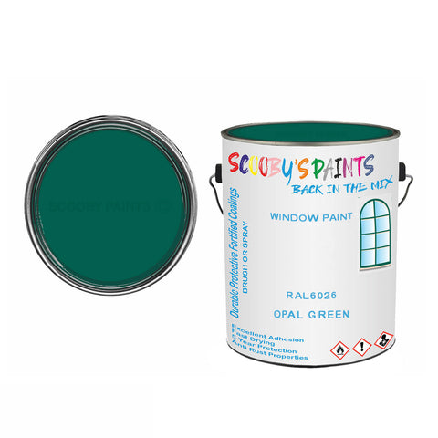 Opal Green Ral6026 Window Door Paint Brush Or Spray Pvc Upvc Green Tin