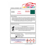 Dent repair paint,restore your windows and doors,door colour ideas, ral spray paint, british standard spray paint, paint for upvc and pvc plastic windows and doors RAL6026 Opal green adhesive spray paint