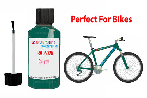 Ral 6026 Opal Green Bicycle Frame Acrylic Green Metal Bike Touch Up Paint