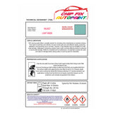 Dent repair paint,restore your windows and doors,door colour ideas, ral spray paint, british standard spray paint, paint for upvc and pvc plastic windows and doors RAL6027 Light green adhesive spray paint