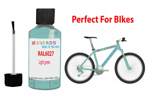 Ral 6027 Light Green Bicycle Frame Acrylic Green Metal Bike Touch Up Paint