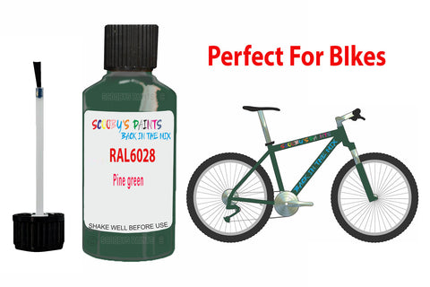 Ral 6028 Pine Green Bicycle Frame Acrylic Green Metal Bike Touch Up Paint