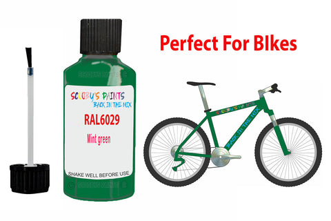 Ral 6029 Mint Green Bicycle Frame Acrylic Green Metal Bike Touch Up Paint