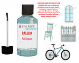 RAL Pastel turquoise Touch Up Paint For Metal bicycle Frames, Chip Repair,Customisation paints, Bike Colour Ideas, GREEN Cycle Paints