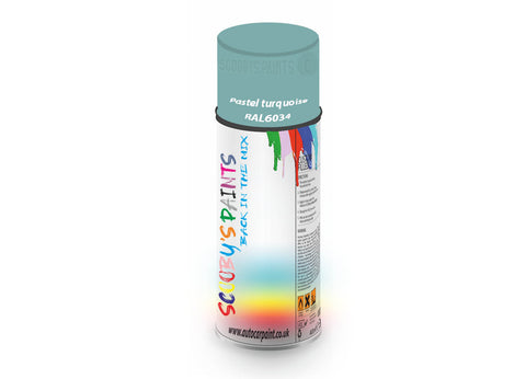 Pastel Turquoise Ral6034 Window Door Aerosol Spray Paint Pvc And Upvcgreen Spray