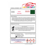 Plastic Paint for PVC Windows and doors RAL6035 Pearl green