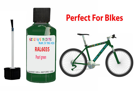 Ral 6035 Pearl Green Bicycle Frame Acrylic Green Metal Bike Touch Up Paint