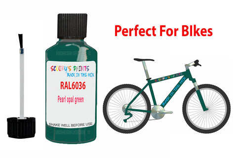 Ral 6036 Pearl Opal Green Bicycle Frame Acrylic Green Metal Bike Touch Up Paint