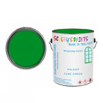 Pure Green Ral6037 Window Door Paint Brush Or Spray Pvc Upvc Green Tin