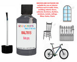 RAL Slate grey Touch Up Paint For Metal bicycle Frames, Chip Repair,Customisation paints, Bike Colour Ideas, SILVER-GREY Cycle Paints