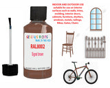 RAL Signal brown Touch Up Paint For Metal bicycle Frames, Chip Repair,Customisation paints, Bike Colour Ideas, brown Cycle Paints