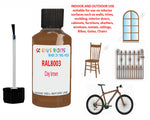 RAL Clay brown Touch Up Paint For Metal bicycle Frames, Chip Repair,Customisation paints, Bike Colour Ideas, brown Cycle Paints