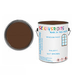 Nut Brown Ral8011 Window Door Paint Brush Or Spray Pvc Upvc Brown Tin