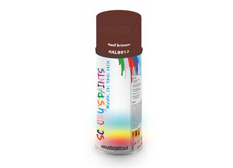 Red Brown Ral8012 Window Door Aerosol Spray Paint Pvc And Upvcbrown Spray