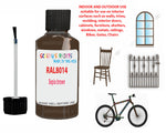 RAL Sepia brown Touch Up Paint For Metal bicycle Frames, Chip Repair,Customisation paints, Bike Colour Ideas, brown Cycle Paints