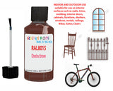 RAL Chestnut brown Touch Up Paint For Metal bicycle Frames, Chip Repair,Customisation paints, Bike Colour Ideas, brown Cycle Paints