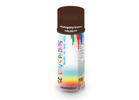 Mahogany Brown Ral8016 Window Door Aerosol Spray Paint Pvc And Upvcbrown Spray