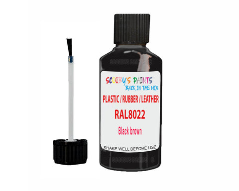 Ral8022 Black Brown Window Pvc,Upvc Plastic Brown Touch Up Paint