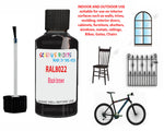 RAL Black brown Touch Up Paint For Metal bicycle Frames, Chip Repair,Customisation paints, Bike Colour Ideas, brown Cycle Paints