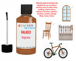 RAL Orange brown Touch Up Paint For Metal bicycle Frames, Chip Repair,Customisation paints, Bike Colour Ideas, orange Cycle Paints