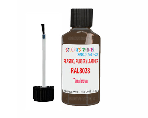 Ral8028 Terra Brown Window Pvc,Upvc Plastic Brown Touch Up Paint