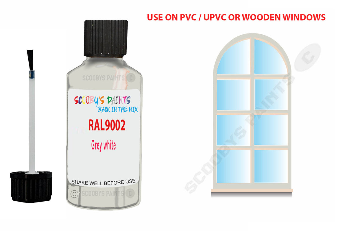 Ral9002 Grey White window and doors Pvc,Upvc Plastic White Touch Up Pa ...