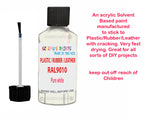 RAL9010 Pure white Touch up paint repair, scratches, scuff, chips, damage, fix, window restore, window pvc, upvc