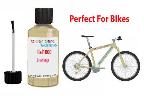 Ral 1000 Green Beige Bicycle Frame Acrylic Beige Metal Bike Touch Up Paint
