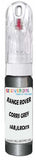 10ml–30ml touch-up kit for Land Rover Lr4 chips and scratches, precise colour match to Corris Grey Metallic 1Ab,Jlrc873 Lkh Cah
