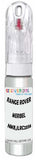 10ml–30ml touch-up kit for Land Rover Discovery chips and scratches, precise colour match to Meribel White Satin Nmb,Jlrc2356