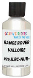 Detail brush applying White Metallic to a small door scratch on an Land Rover Discovery, clean OEM finish