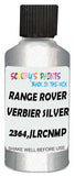 Detail brush applying Silver Metallic to a small door scratch on an Land Rover Discovery, clean OEM finish