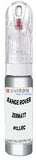 10ml–30ml touch-up kit for Land Rover  chips and scratches, precise colour match to Zermatt Silver Primer Mat 812,Lrc