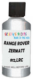 Detail brush applying Silver Metallic to a small door scratch on an Land Rover Lr2, clean OEM finish