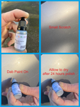 AUDI DELFT BLUE Scratch chip stone scuff Removal Touch Up Paint