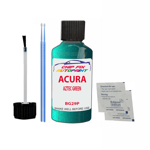 Paint For Acura Integra Aztec Green 1992-1993 Code Bg29P Touch Up Paint Scratch Repair