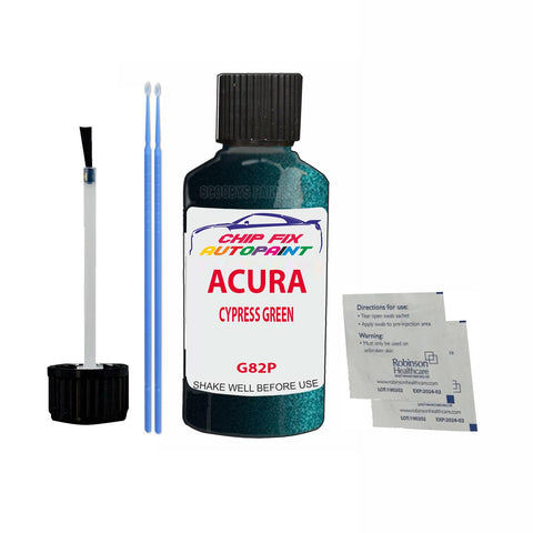 Paint For Acura Integra Cypress Green 1996-1998 Code G82P Touch Up Paint Scratch Repair