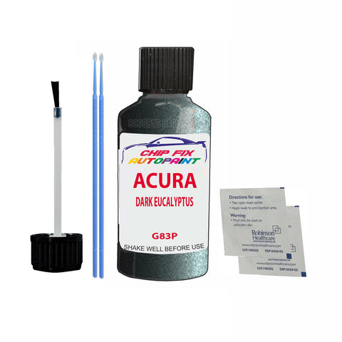 Paint For Acura Rl Dark Eucalyptus 1996-1998 Code G83P Touch Up Paint Scratch Repair