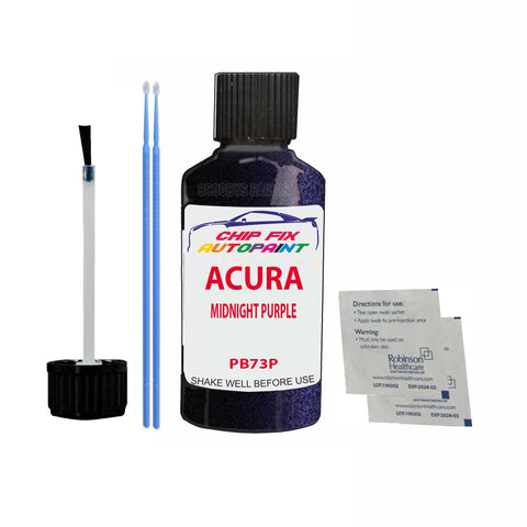 Paint For Acura Nsx Midnight Purple 1995-1997 Code Pb73P Touch Up Paint Scratch Repair