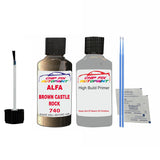 ALFA ROMEO BROWN CASTLE ROCK Paint Code 740 Car Touch Up aNTI Rust primer undercoat