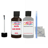 ALFA ROMEO DARK BROWN Paint Code 846 Car Touch Up aNTI Rust primer undercoat