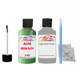 ALFA ROMEO GREEN FAITO Paint Code 240 Car Touch Up aNTI Rust primer undercoat