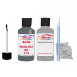 ALFA ROMEO ORAGEL GRAY (2C) Paint Code 774 Car Touch Up aNTI Rust primer undercoat