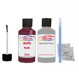 ALFA ROMEO PLUM Paint Code 525 Car Touch Up aNTI Rust primer undercoat