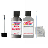 ALFA ROMEO QUARTZ GRAY Paint Code 649F Car Touch Up aNTI Rust primer undercoat