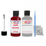 ALFA ROMEO RED ALPHA Paint Code 414/C Car Touch Up aNTI Rust primer undercoat