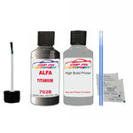 ALFA ROMEO TITANIUM Paint Code 702B Car Touch Up aNTI Rust primer undercoat
