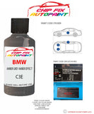 paint code location sticker Bmw M5 Amber Grey Amber Effect C3E 2019-2022 Grey plate find code